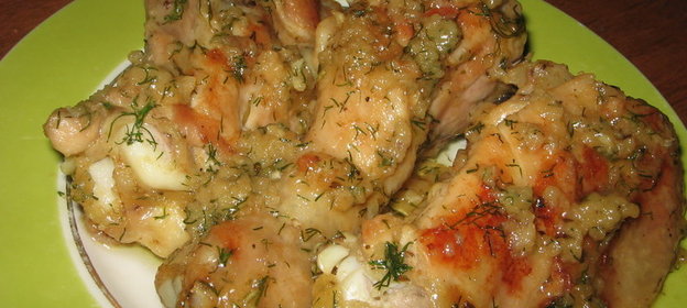 Курица в пиве