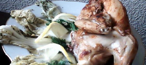 Курочка острая с капустой по корейски