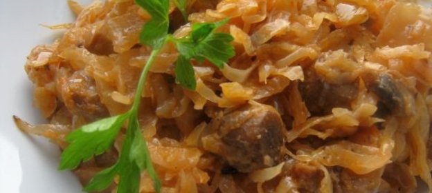 Салат из мяса и овощей