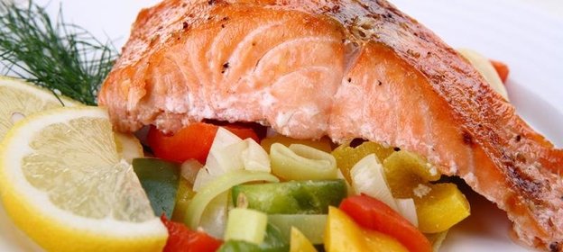 Лососина жареная или печеная
