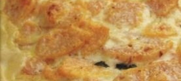 Запеканка из тыквы и шпината с хреном