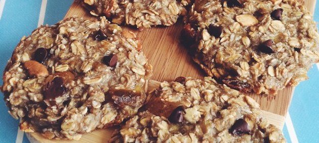 Банановое печенье