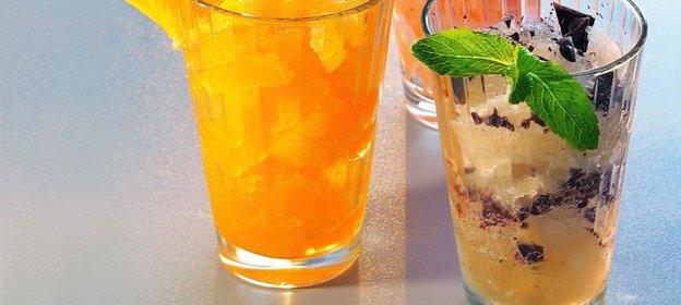 Граните из мяты с шоколадом