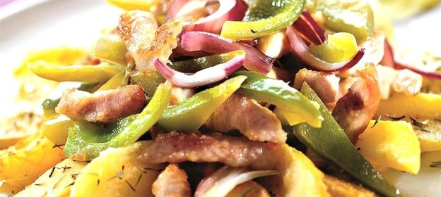 Поджарка из индейки