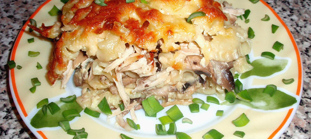 Запеканка из макарон