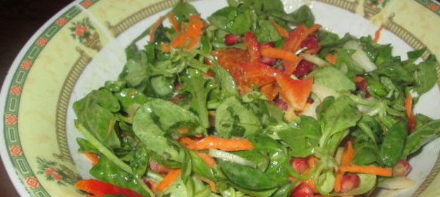 Салат с гранатом