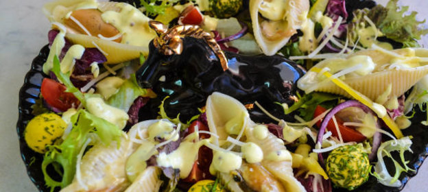 Телятина с макаронами