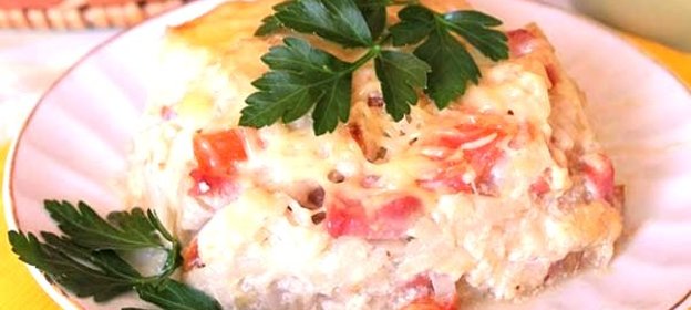 Картофельная запеканка в мультиварке Редмонд