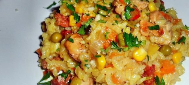 Запеканка рисовая