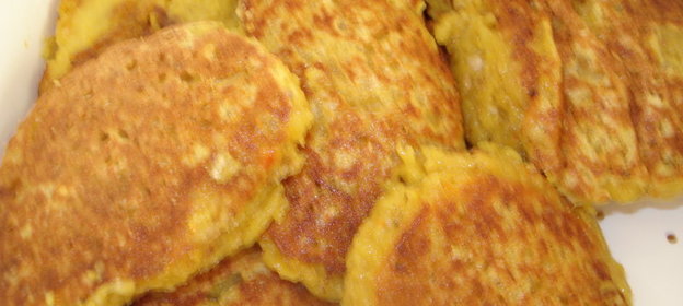 Оладьи с тыквой Солнышко