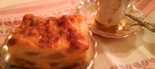 Творожно-яблочная запеканка без муки