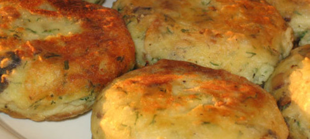 Potato &amp; Mixed Mushroom Cakes( или зразы с картофелем и грибами)