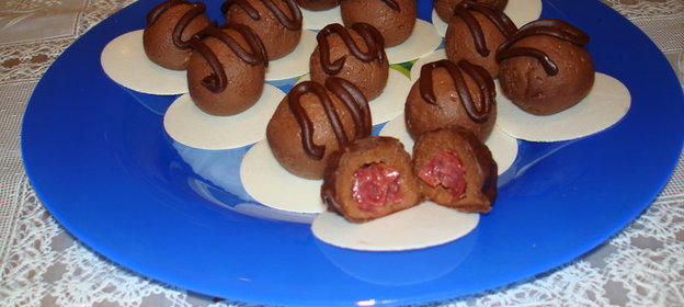 Шарики с вишней