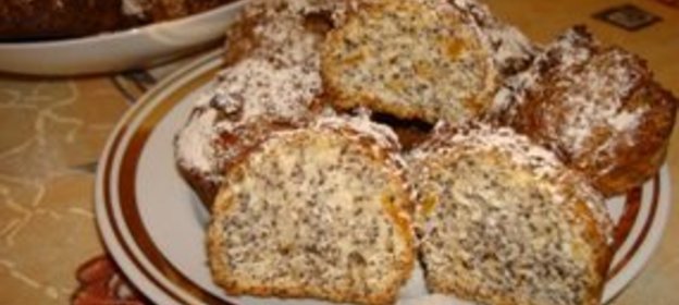 Медовые булочки с маком