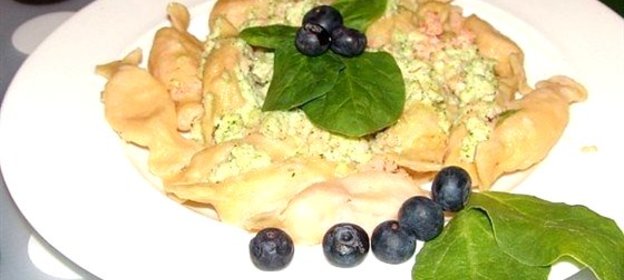 Макароны-карамельки в сливочном соусе