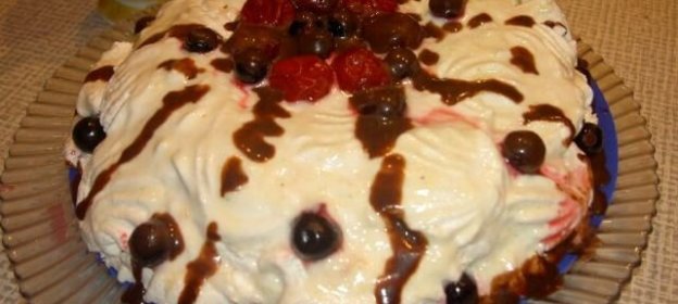 Десерт зефирный Конец диете