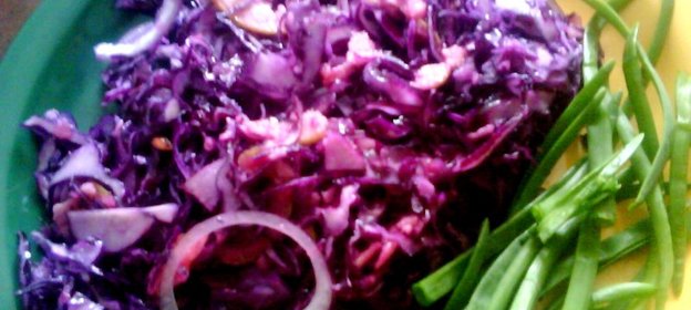 салатик для души, с капусткой