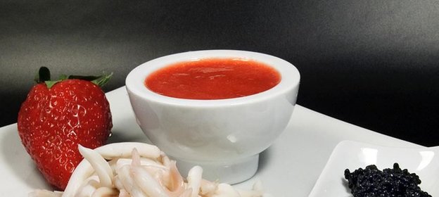 Соус из клубники и имбиря