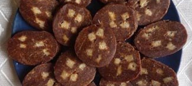 Шоколадная колбаска