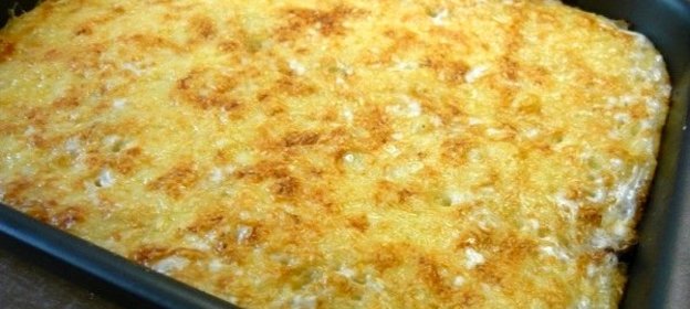 Картофельная запеканка с тушенкой в духовке