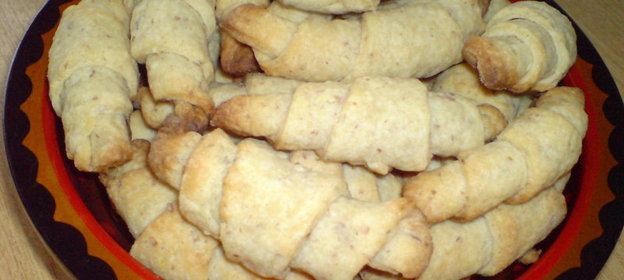 Печенье Рогалики ореховые