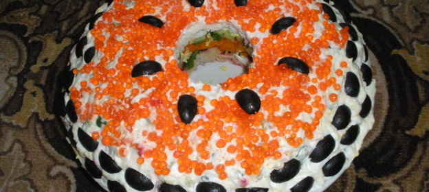 Салат Коралловый браслет