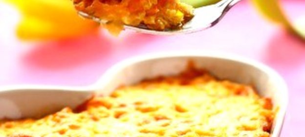 Запеканка из курицы, приготовленная в микроволновой печи