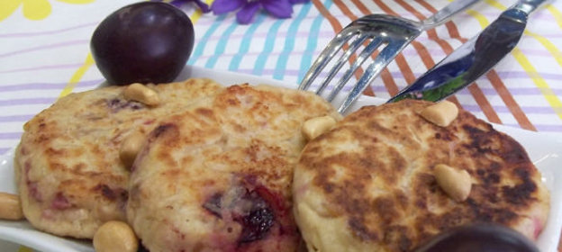 Салат из креветок с абрикосами