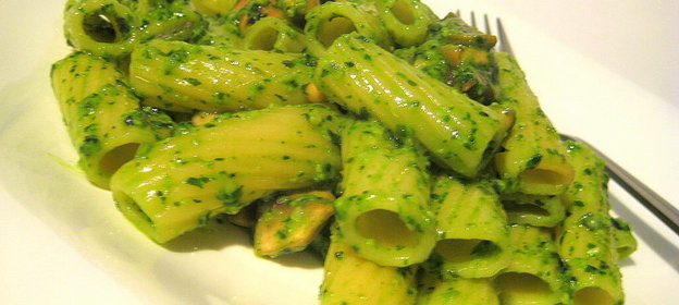 Паста с не классическим песто