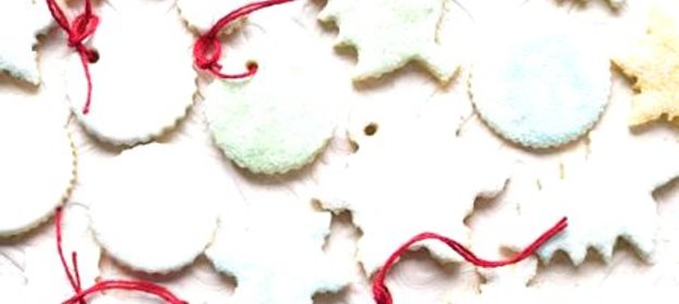 Цитрусовое сахарное печенье