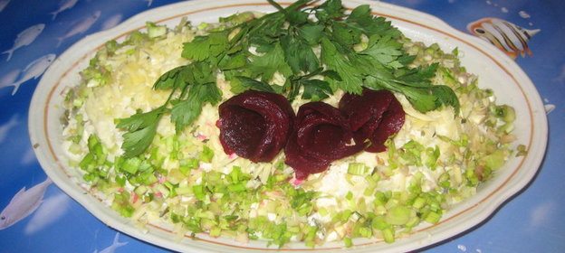 СалатПод вуалью