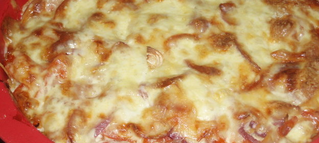 пицца на скорую руку