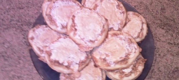 яблочное печенье