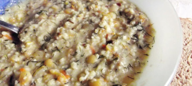 Шоколадное суфле с кокосовой крошкой