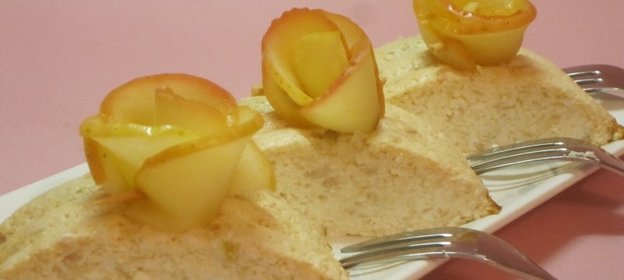 Творожная запеканка с яблоками и Геркулесом