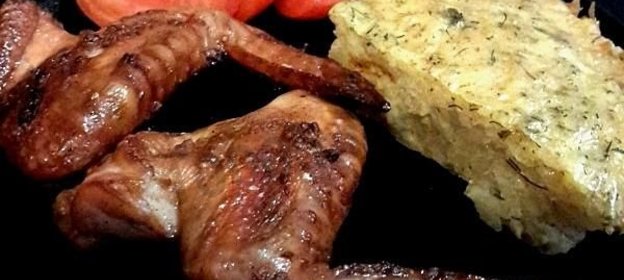 Запеканка из тёртого картофеля с сыром