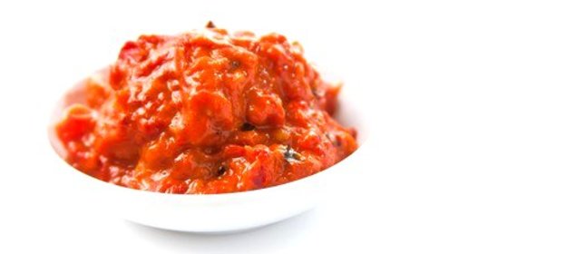 Дип из жареных перцев с имбирем