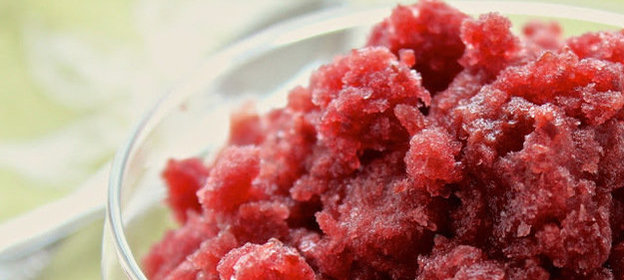 Гранита с вишней и лаймом