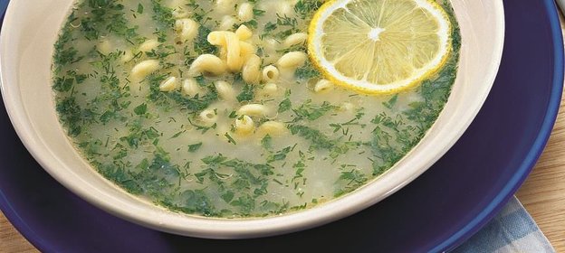 Греческий суп авголемоно