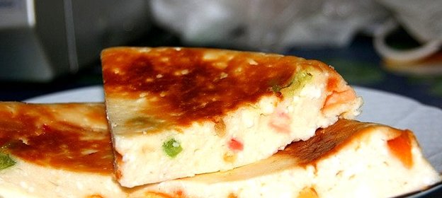 Творожная запеканка в аэрогриле