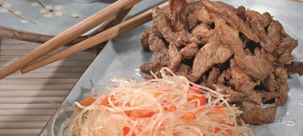 Утиные грудки терияки