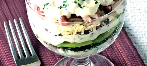 Салат с бараниной и гранатом