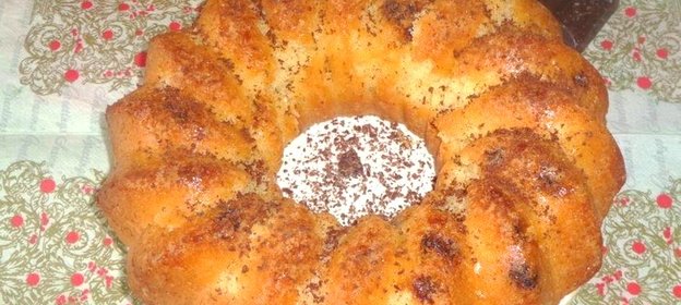 Кекс с маком и изюмом