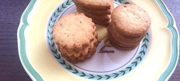 Печенье с грецким орехом