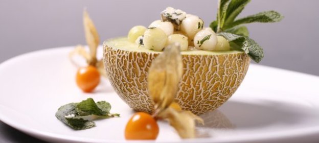 Вкусная дыня.(десерт)