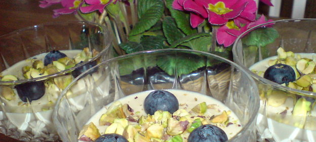 Бергамотовый десерт//Десерт малиново-творожный с белым шоколадом