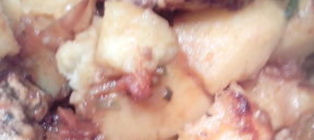 Курица с картошкой