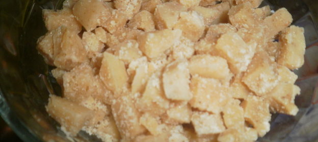 Картофельная запеканка с ветчиной