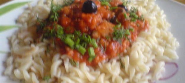 Паста с тунцом