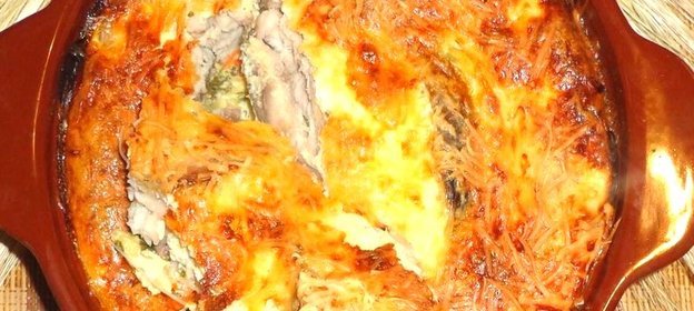 Рыбно-овощная запеканка